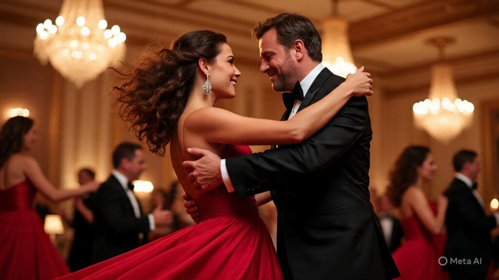 Married Couple Dancing