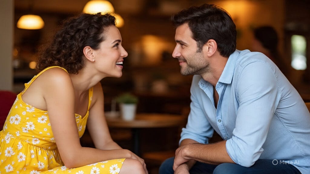 Couple Really Listening to Each Other