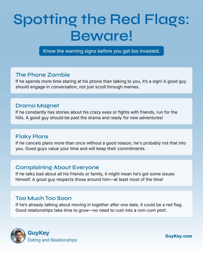 Spotting the Red Flags Infographic